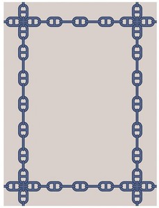 Casa Padrino Luxury Rug Meander Pattern Blue Cream 300 x 400 cm made of 100% New Zealand Wool Casa Padrino Luxury Rug Meander Pattern Blue Cream 300 x 400 cm made of 100% New Zealand Wool