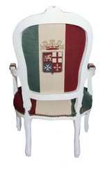Stile antico - Casa Padrino barocco Salon Chair Italia / Crema Stile antico - Casa Padrino barocco Salon Chair Italia / Crema