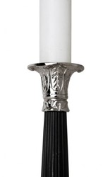 Casa Padrino luxury candle holders Nickel Finish Paris - heavy version - Candlestick Casa Padrino luxury candle holders Nickel Finish Paris - heavy version - Candlestick