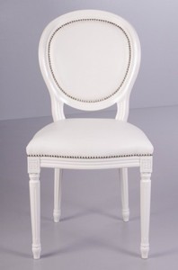Casa Padrino Barock Luxus Esszimmer Stuhl Weiß White PU Lederoptik Leatherlook Dining Chair Chairs Furniture Interior Möbel Einrichtung Casa Padrino Barock Luxus Esszimmer Stuhl Weiß White PU Lederoptik Leatherlook Dining Chair Chairs Furniture Interior Möbel Einrichtung
