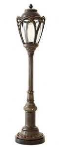 Casa Padrino Luxury Table Lamp Lincoln Park Solid Brass, Height 85 cm, Diameter 19 cm, Gold Casa Padrino Luxury Table Lamp Lincoln Park Solid Brass, Height 85 cm, Diameter 19 cm, Gold