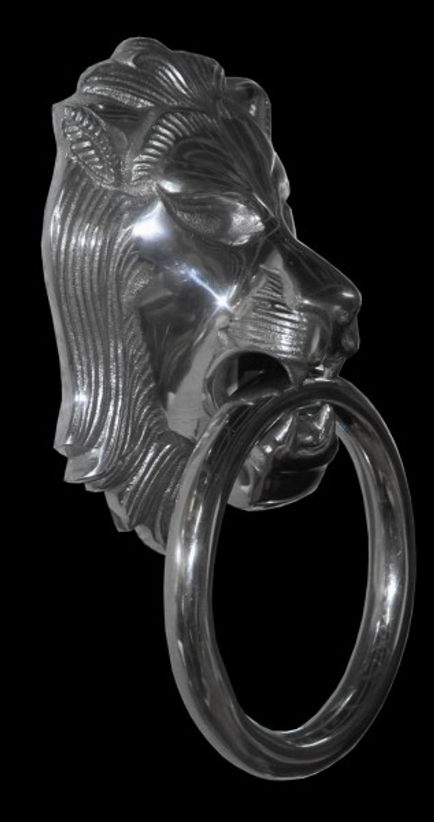 Handtuch Halter Löwe Löwenkopf Aluminium Metal Hand Tuch Halterung Barock Jugendstil Prunkvoll Casa Padrino Luxus Deko Handtuch Halter Löwe Löwenkopf Aluminium Metal Hand Tuch Halterung Barock Jugendstil Prunkvoll Casa Padrino Luxus Deko
