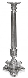 Casa Padrino Bougeoir de luxe en cristal - Verre cristal, 43 x 43 x 38 cm Casa Padrino Bougeoir de luxe en cristal - Verre cristal, 43 x 43 x 38 cm
