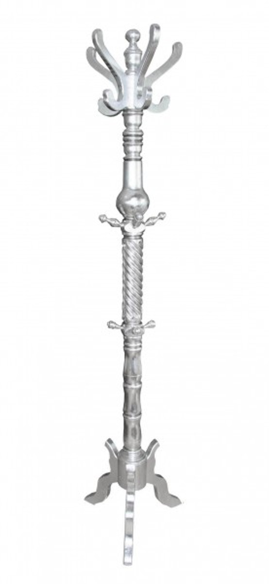 Casa Padrino Baroque Coat Rack Silver - Baroque Furniture Casa Padrino Baroque Coat Rack Silver - Baroque Furniture