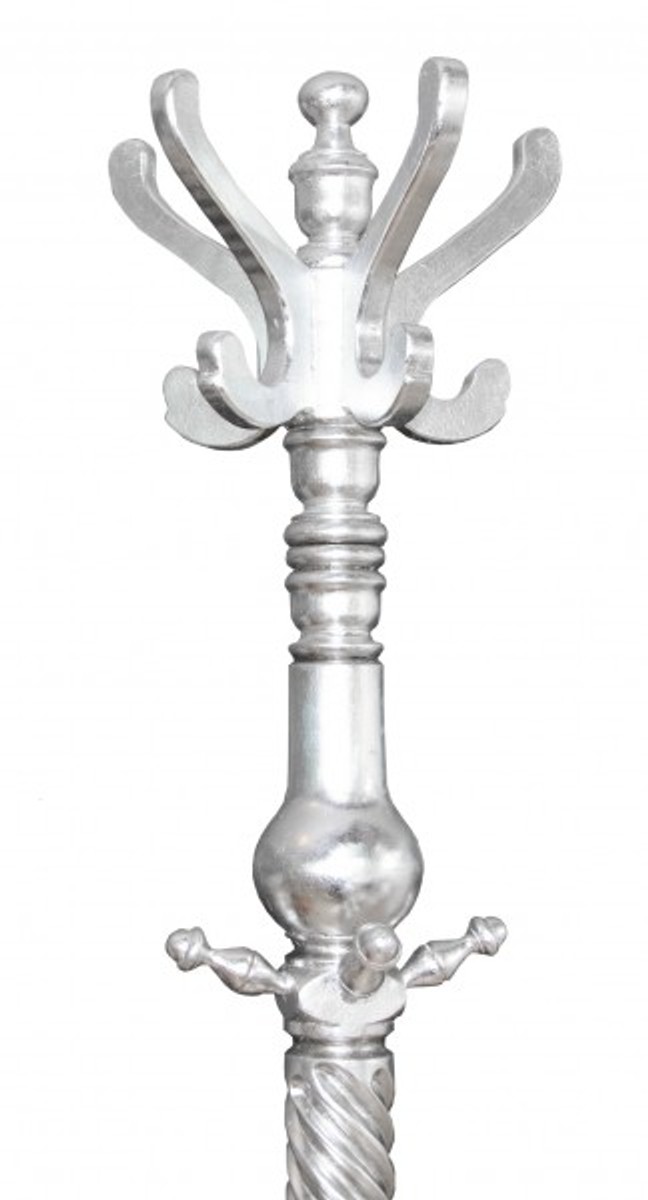 Casa Padrino Baroque Coat Rack Silver - Baroque Furniture Casa Padrino Baroque Coat Rack Silver - Baroque Furniture