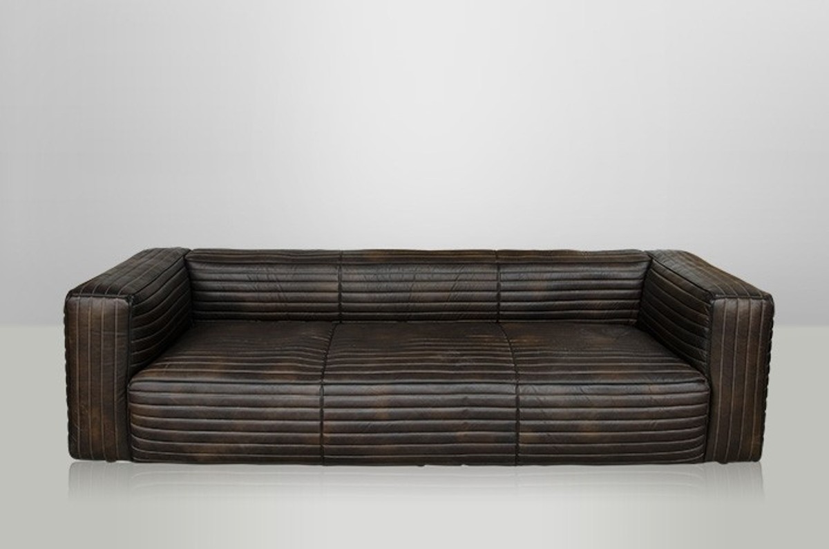 Luxus Leder Sessel Lounge Echtleder Baroque Leather Sofa Möbel Furniture Luxus Leder Sessel Lounge Echtleder Baroque Leather Sofa Möbel Furniture