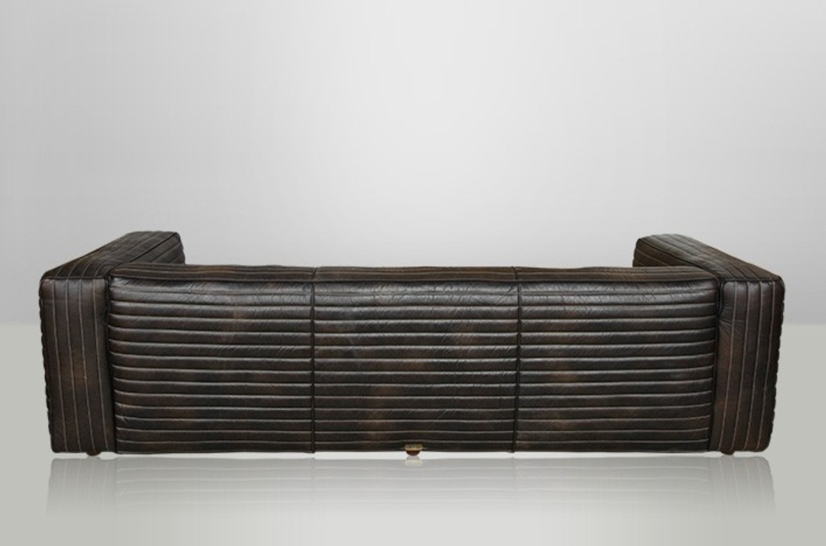 Luxus Leder Sessel Lounge Echtleder Baroque Leather Sofa Möbel Furniture Luxus Leder Sessel Lounge Echtleder Baroque Leather Sofa Möbel Furniture