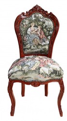 Casa Padrino Barock Esszimmer Stuhl Gobelin Gobbelin Braun Mahagony Mahagoni Stühle Möbel Chair Chairs Baroque Furniture Interior Casa Padrino Barock Esszimmer Stuhl Gobelin Gobbelin Braun Mahagony Mahagoni Stühle Möbel Chair Chairs Baroque Furniture Interior