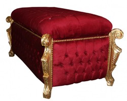 Casa Padrino Barock Truhe Truhenbank Bordeaux Gold Baroque Furniture Golden Casa Padrino Barock Truhe Truhenbank Bordeaux Gold Baroque Furniture Golden