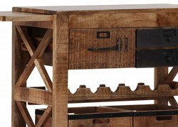Casa Padrino Bar Trolley Serving mango hardwood - Hotel & Restaurant Furniture Casa Padrino Bar Trolley Serving mango hardwood - Hotel & Restaurant Furniture