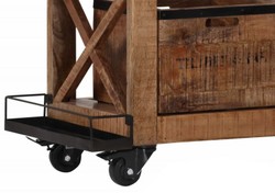 Casa Padrino Bar Trolley Serving mango hardwood - Hotel & Restaurant Furniture Casa Padrino Bar Trolley Serving mango hardwood - Hotel & Restaurant Furniture