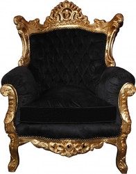 Casa Padrino Barock Wohnzimmer Set Schwarz Gold Sofa Sessel Antik Stil Baroque Lounge Arm Chair Black Golden Furniture Interior Möbel Living Room Einrichtung Casa Padrino Barock Wohnzimmer Set Schwarz Gold Sofa Sessel Antik Stil Baroque Lounge Arm Chair Black Golden Furniture Interior Möbel Living Room Einrichtung