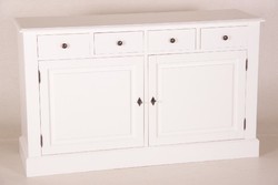 Casa Padrino Commode style maison de campagne Shabby Chic Blanc L 150 H 90 cm Casa Padrino Commode style maison de campagne Shabby Chic Blanc L 150 H 90 cm