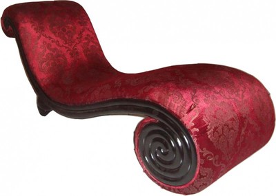 Casa Padrino Méridienne Baroque Mod3 Motif Baroque Bordeaux Rouge / Noir Édition Limitée - 170 x 65 x 70 cm Casa Padrino Méridienne Baroque Mod3 Motif Baroque Bordeaux Rouge / Noir Édition Limitée - 170 x 65 x 70 cm