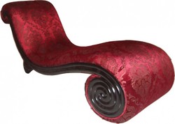 Casa Padrino Méridienne Baroque Mod3 Motif Baroque Bordeaux Rouge / Noir Édition Limitée - 170 x 65 x 70 cm Casa Padrino Méridienne Baroque Mod3 Motif Baroque Bordeaux Rouge / Noir Édition Limitée - 170 x 65 x 70 cm