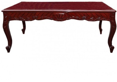 Casa Padrino Baroque Coffee Table in Mahogany Finish, Solid Wood, 120 x 80 x 48 cm Casa Padrino Baroque Coffee Table in Mahogany Finish, Solid Wood, 120 x 80 x 48 cm