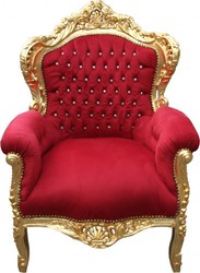 Casa Padrino Barock Sessel Thron Throne Chair Baroque Furniture Interior Möbel Einrichtung Bordeaux Rot Gold Red Design Casa Padrino Barock Sessel Thron Throne Chair Baroque Furniture Interior Möbel Einrichtung Bordeaux Rot Gold Red Design