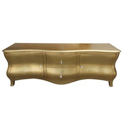 Mobile TV barocco Casa Padrino, finitura oro anticato, 173 cm - Mobile porta TV - Credenza Mobile TV barocco Casa Padrino, finitura oro anticato, 173 cm - Mobile porta TV - Credenza