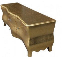 Mobile TV barocco Casa Padrino, finitura oro anticato, 173 cm - Mobile porta TV - Credenza Mobile TV barocco Casa Padrino, finitura oro anticato, 173 cm - Mobile porta TV - Credenza