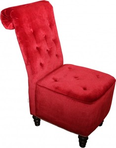 Casa Padrino Designer Chesterfield sedia Bordeaux Rosso / Marrone Casa Padrino Designer Chesterfield sedia Bordeaux Rosso / Marrone