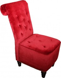 Casa Padrino Designer Chesterfield manger chaise Bordeaux rouge / brun Casa Padrino Designer Chesterfield manger chaise Bordeaux rouge / brun