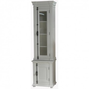 Casa Padrino Vitrine Weiß Bajonett Casa Padrino Vitrine Weiß Bajonett