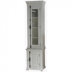Casa Padrino Vitrine Weiß Bajonett Casa Padrino Vitrine Weiß Bajonett