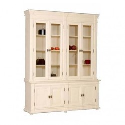 Casa Padrino Credenza stile Shabby Chic Country - Mobile in legno massiccio, 190 x 45 x 245 cm Casa Padrino Credenza stile Shabby Chic Country - Mobile in legno massiccio, 190 x 45 x 245 cm