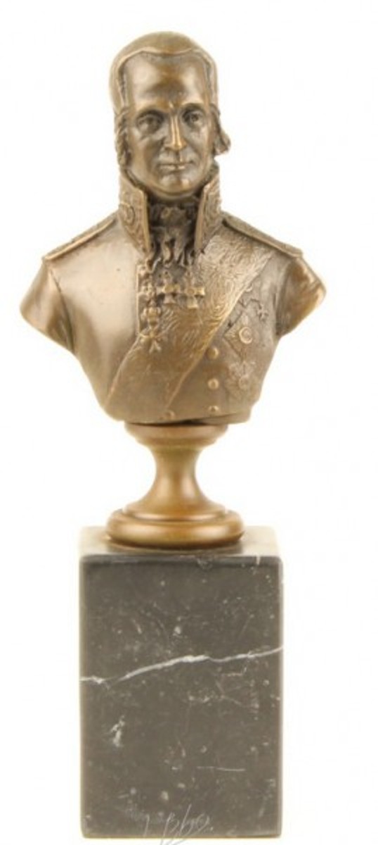 Casa Padrino Luxus Bronze Figur Admiral Uschakow 19.9 x 7.6 cm - Skulptur Militaria Russland Romanov Casa Padrino Luxus Bronze Figur Admiral Uschakow 19.9 x 7.6 cm - Skulptur Militaria Russland Romanov