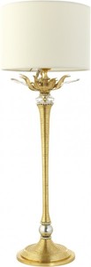Casa Padrino Luxury Baroque Table Lamp Gold with Swarovski Crystals - Handcrafted in Italy - 24 cm x 66 cm Casa Padrino Luxury Baroque Table Lamp Gold with Swarovski Crystals - Handcrafted in Italy - 24 cm x 66 cm