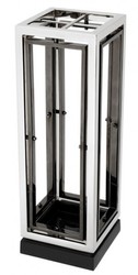 Casa Padrino Portaombrelli di lusso New York finitura nichel, Argento, 20 x 20 x 59 cm Casa Padrino Portaombrelli di lusso New York finitura nichel, Argento, 20 x 20 x 59 cm