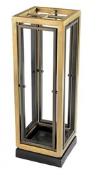 Casa Padrino Porte-parapluie de luxe New York en laiton - 59 x 20 x 20 cm - Accessoire d'intérieur haut de gamme
