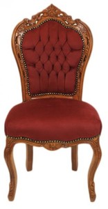 Casa Padrino Barock Essezimmer Stuhl Bordeaux Rot Dunkelrot Braun Mahagoni Holzfarben Holz dunkles Holz Antik Antique Baroque Dining Chair Brown Mahagony Wood Casa Padrino Barock Essezimmer Stuhl Bordeaux Rot Dunkelrot Braun Mahagoni Holzfarben Holz dunkles Holz Antik Antique Baroque Dining Chair Brown Mahagony Wood