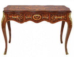 Casa Padrino Scrivania Barocca di Lusso Segretario in Mogano, Legno Massello, Stile Antico, 120 x 60 x 80 cm Casa Padrino Scrivania Barocca di Lusso Segretario in Mogano, Legno Massello, Stile Antico, 120 x 60 x 80 cm