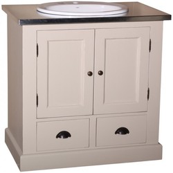 Casa Padrino Mobile Lavabo Stile Rustico - Mobile Bagno in Legno di Pino Massello, 90 x 51 x 90 cm Casa Padrino Mobile Lavabo Stile Rustico - Mobile Bagno in Legno di Pino Massello, 90 x 51 x 90 cm