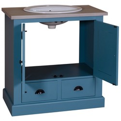 Casa Padrino country-style wash basin vanity washbasin incl 1 - bathroom closet