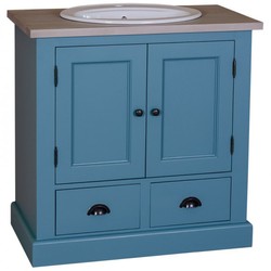 Casa Padrino country-style wash basin vanity washbasin incl 1 - bathroom closet