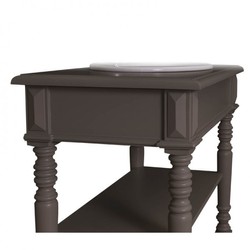 Casa Padrino Meuble sous-vasque style maison de campagne avec 1 lavabo, Gris, 90 x 54 x 90 cm Casa Padrino Meuble sous-vasque style maison de campagne avec 1 lavabo, Gris, 90 x 54 x 90 cm