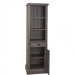 Casa Padrino country-style bathroom cabinet High cabinet with drawer - bathroom cabinet solid wood Casa Padrino country-style bathroom cabinet High cabinet with drawer - bathroom cabinet solid wood