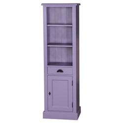 Casa Padrino country-style bathroom cabinet High cabinet with drawer - bathroom cabinet solid wood
