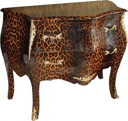 Casa Padrino Cassettiera Barocca Leopardo 106 x 55 x 85 cm - Mobile di Lusso Artigianale Casa Padrino Cassettiera Barocca Leopardo 106 x 55 x 85 cm - Mobile di Lusso Artigianale