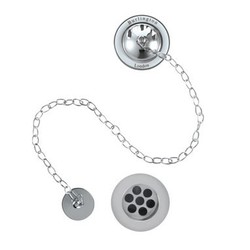 Casa Padrino sistema de desagüe y rebosadero para bañeras exentas en cromo, apto para BAdm165 y BAdm180 Casa Padrino sistema de desagüe y rebosadero para bañeras exentas en cromo, apto para BAdm165 y BAdm180