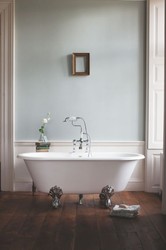 Casa Padrino Nouveau bath stone freestanding 1700mm BBlan White - Freestanding Retro antique bathtub Casa Padrino Nouveau bath stone freestanding 1700mm BBlan White - Freestanding Retro antique bathtub