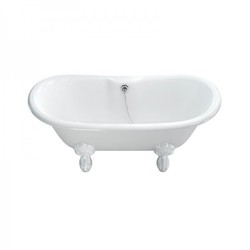 Casa Padrino Nouveau bath stone freestanding 1700mm BCHA White - Freestanding Retro antique bathtub Casa Padrino Nouveau bath stone freestanding 1700mm BCHA White - Freestanding Retro antique bathtub