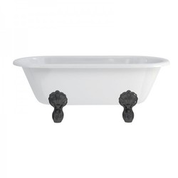 Casa Padrino Nouveau bath freestanding 1500mm BWin White - Freestanding Retro antique bathtub Casa Padrino Nouveau bath freestanding 1500mm BWin White - Freestanding Retro antique bathtub