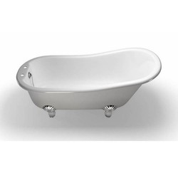 Casa Padrino Nouveau bath stone freestanding 1700mm Bhan White - Freestanding Retro baroque antique bathtub Casa Padrino Nouveau bath stone freestanding 1700mm Bhan White - Freestanding Retro baroque antique bathtub