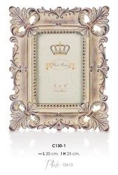 Casa Padrino Cornice barocca stile antico 25 x 20 cm - Cornice portafoto massiccia in stile Liberty Casa Padrino Cornice barocca stile antico 25 x 20 cm - Cornice portafoto massiccia in stile Liberty