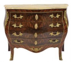Casa Padrino Barock Kommode Braun mit Marmorplatte Creme Luxus Sideboard Schubladen Schrank Baroque Chest of Drawers Furniture Möbel Interior Wohnzimmer Einrichtung Casa Padrino Barock Kommode Braun mit Marmorplatte Creme Luxus Sideboard Schubladen Schrank Baroque Chest of Drawers Furniture Möbel Interior Wohnzimmer Einrichtung