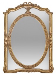 Casa Padrino Specchio da Parete Barocco Oro in Stile Antico Italiano 120 x 80 cm Casa Padrino Specchio da Parete Barocco Oro in Stile Antico Italiano 120 x 80 cm
