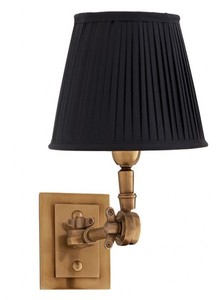 Casa Padrino luxury 1-light wall light black / antique style brass - light - Luxury Collection Casa Padrino luxury 1-light wall light black / antique style brass - light - Luxury Collection